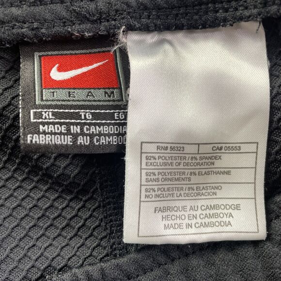 Nike Leggings Mens Extra Large Black White Camo Swoosh Base Layer Yoga Running - Picture 8 of 9